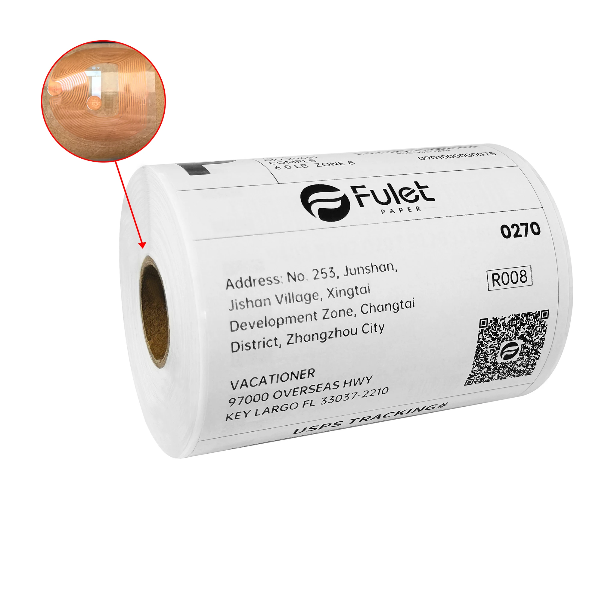 Compatible Dymo 1744907 S0904980 Extra Large Shipping Labels 104x159 mm 220 labels/roll compatible with Dymo printer 5XL or 550