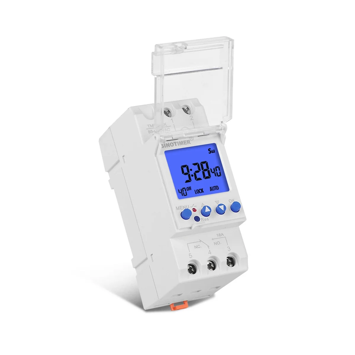 SINOTIMER TM928RAKL Intelligent Ringing Instrument Timer with Large Screen Display 85-265V 16A