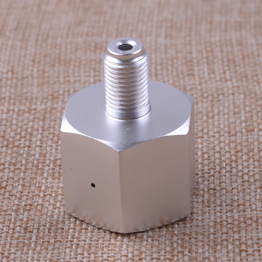 LETAOSK Aluminum Alloy CO2 Adapter Connector CGA320 to 3/8-24UNF Fit for Soda Stream Mini Regulator Homebrew Beer