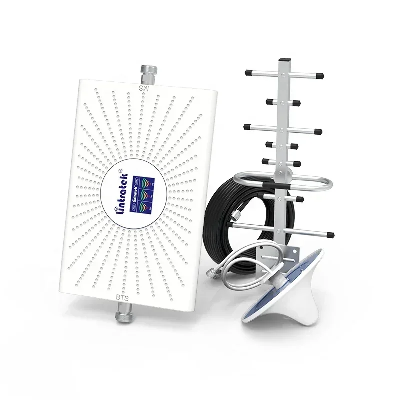 LINTRATEK AGC Most Power Tri-band CDMA850/ GSM900/ DCS1800 2G/3G/4G Repeater Gsm Cell Phone Booster Amplifier Repeater