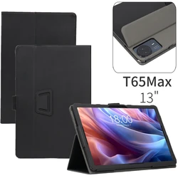 Funda inteligente para tableta Teclast T65Max, carcasa protectora plegable de cuero Pu con soporte, 13 pulgadas, Tab 2024