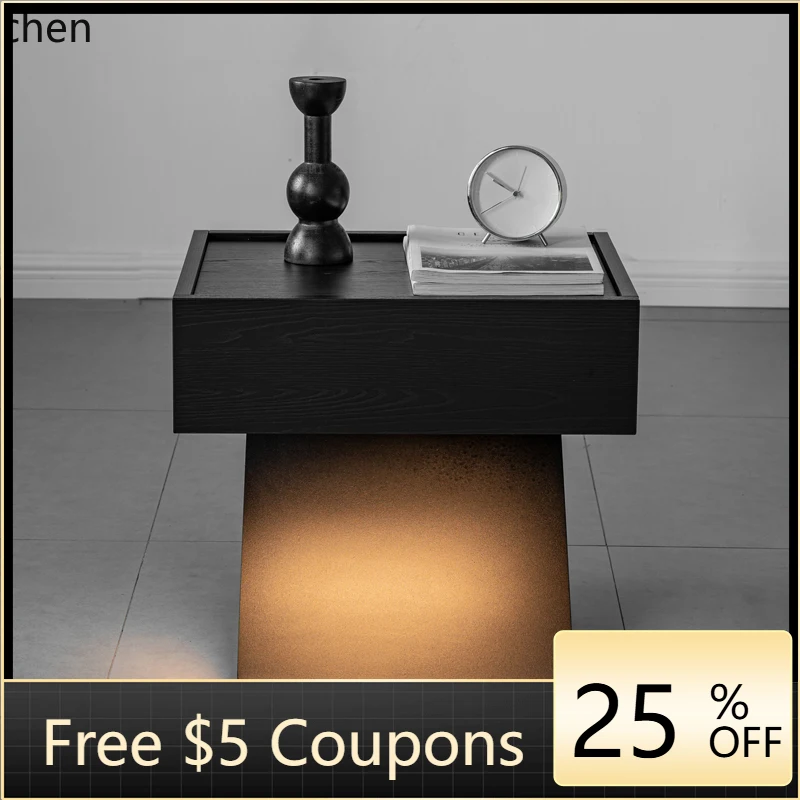 

minimalist steel plate suspended bedside table simple modern bedside storage cabinet