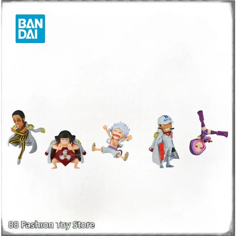 【Preventa de diciembre de 2025】 Original BANDAI WCF One Piece Monkey D Luffy Kizaru Sentomaru Akainu joyería Bonney Egghead Vol.6