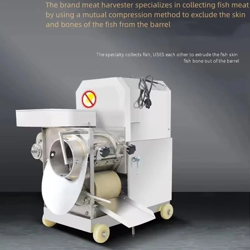 Automatic High-Yield Fish Machine Commercial Fishskin And  Separator for Kitchen And Restaurant Use