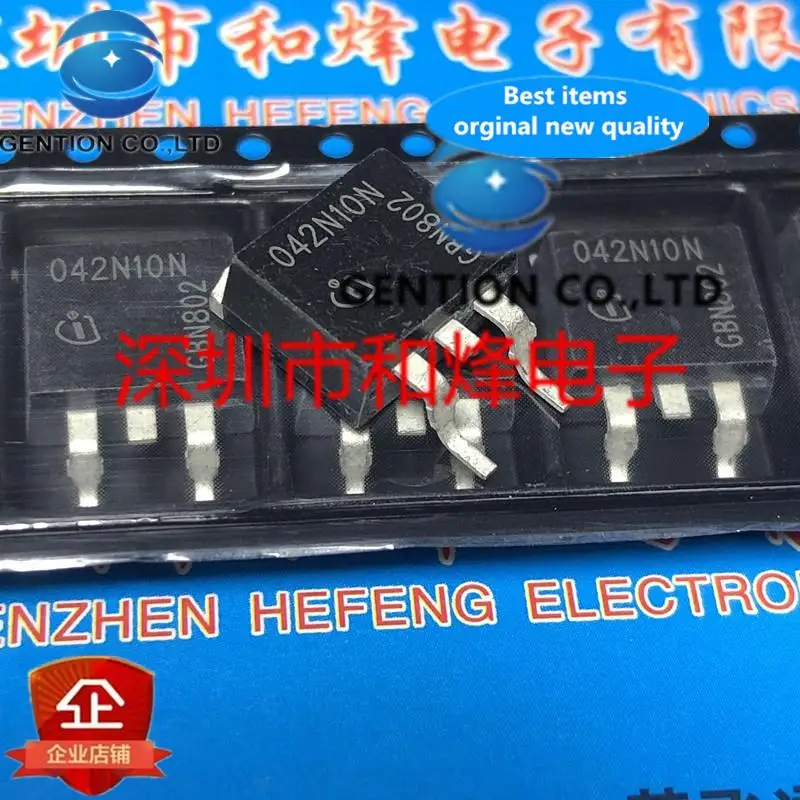 

10PCS 042N10N IPB042N10N3G TO-263 100V 100A in stock 100% new and original