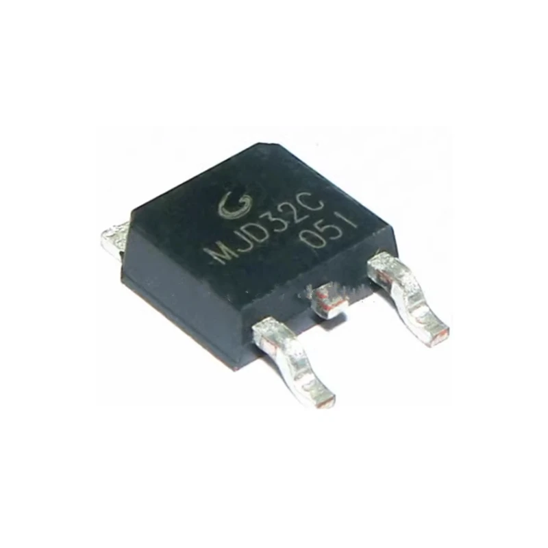 

100PCS Surface mount transistor MJD32C TO-252 CJ power transistor J32CG