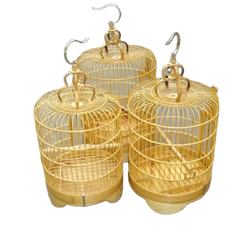 thrush bird cage bamboo boutique complete set of accessories ocean cage factory carved myna bird cage large hand