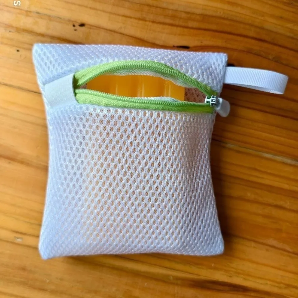 Mini Small Mesh Laundry Bag Single-Layer Mesh Machine Zipper Bag Zipper Polyester Scent Beads Special Bags Laundry Pods Storage view 3