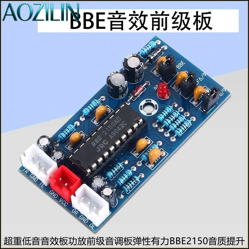 AOZILIN BBE2150 Preamplifier Board Super Bass Tone Control Module Low Frequency Compensation Audio