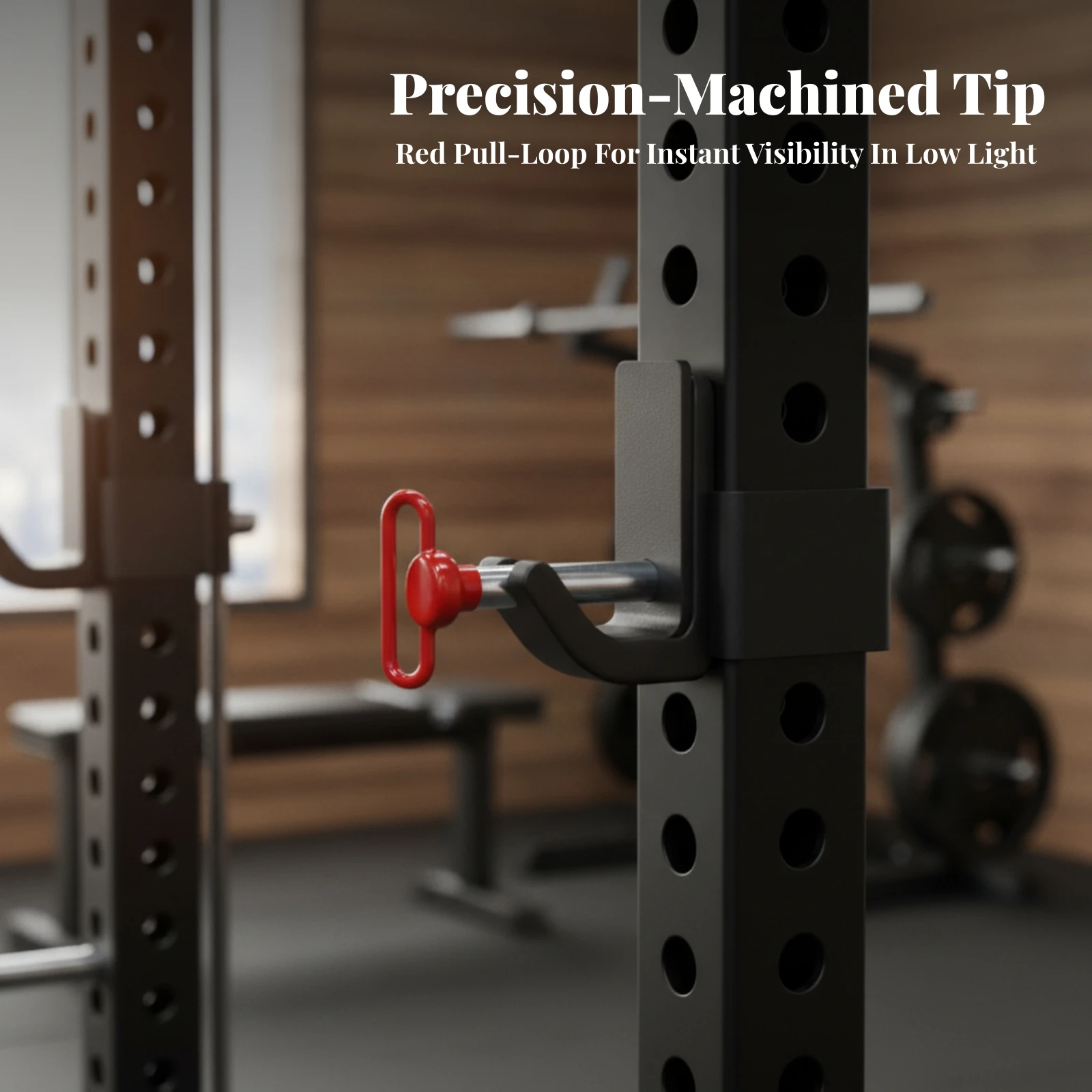 Weight Stack Pin with T-Handle Easy to Use Gym Equipment Pin with T-Handle Hardware Sturdy Precisely Fitted for Athletes