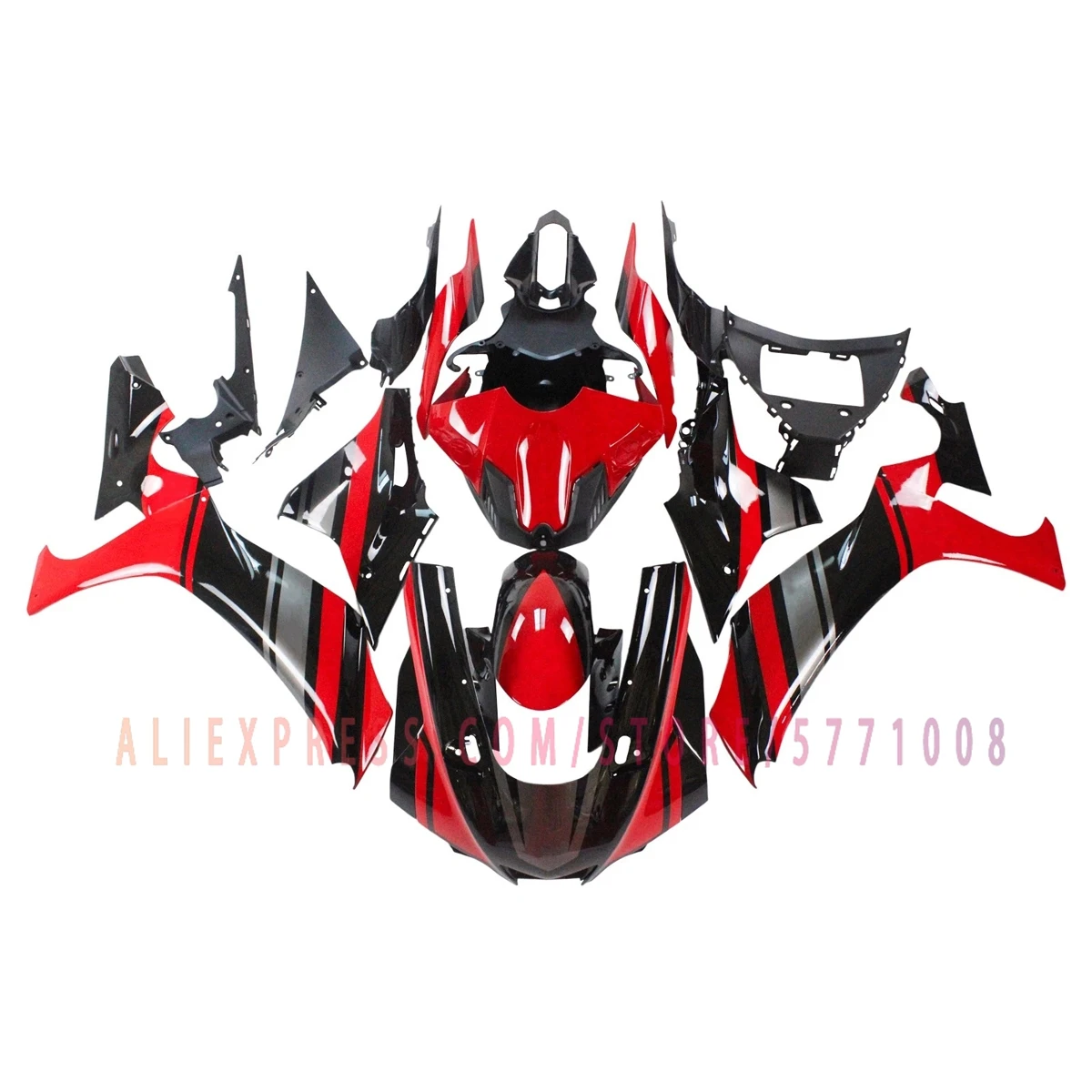 Full Fairing Cowl Set for YZF-R1 2020-2025 RN65 Injection Moulding ABS Body Panels Covers Replacement Spares Sets