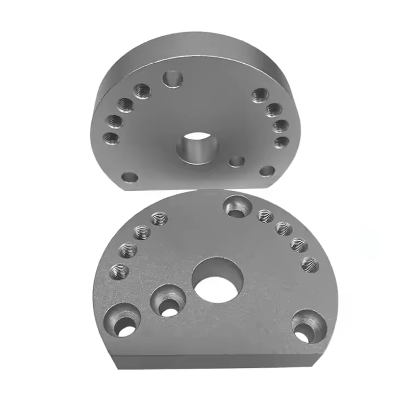Precision 2024 Aluminum Bracket Parts Custom CNC Machining Industrial Instrument Arm Adapters