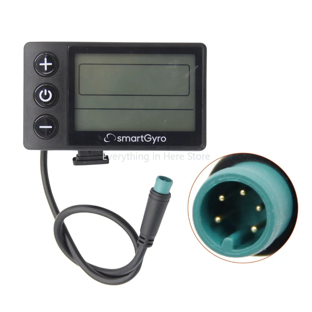 

Display Instrument for SmartGyro Electric Scooter USB Waterproof Charging Head Smart Digital LCD Instrument Replacement Parts