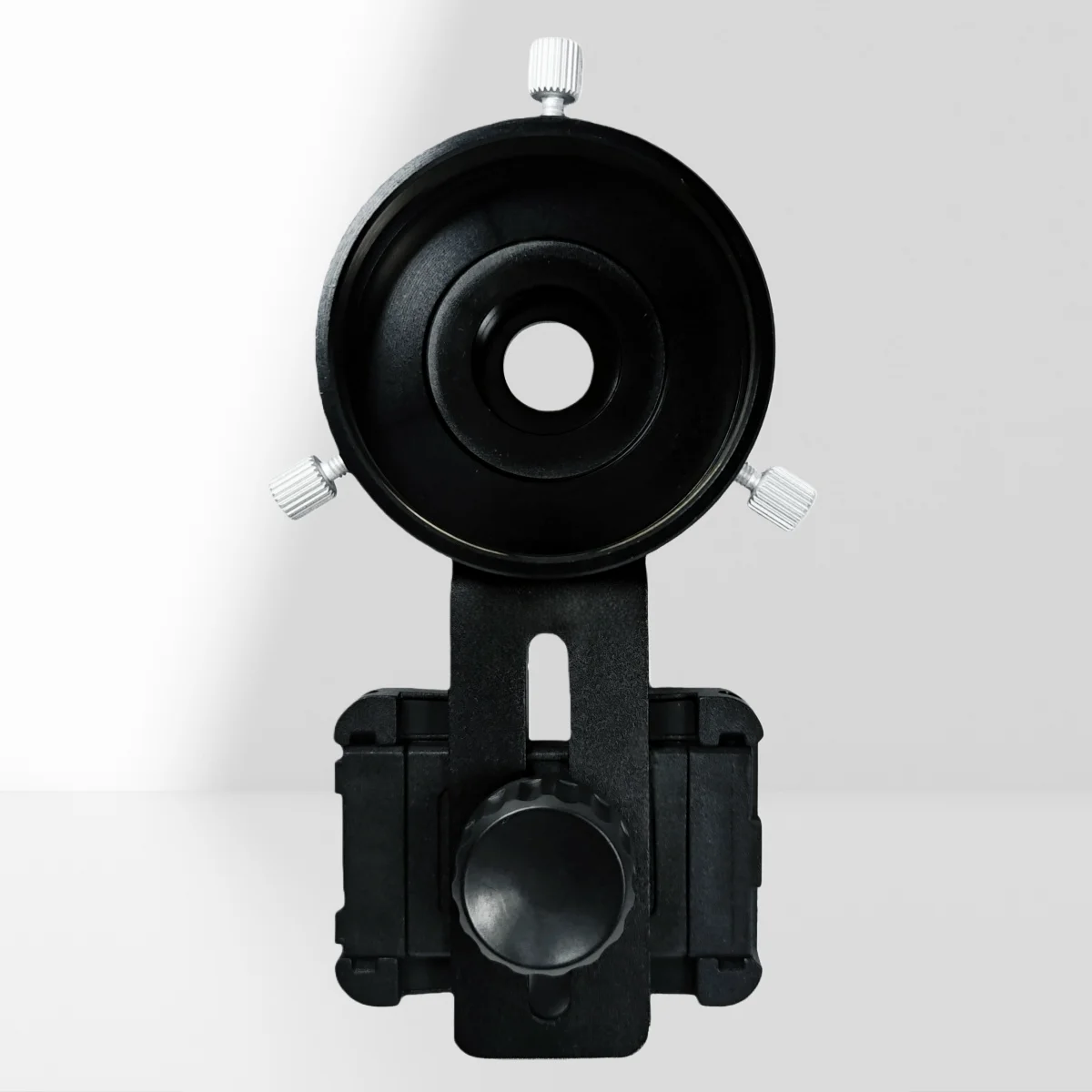 Metal Universal Phone Clip Brace Holder Binoculars Monocular Telescope Adapter Hands free Take Video Photo Bracket Stand Mount
