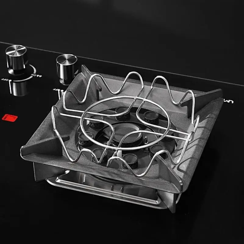 Multifunktionales Edelstahl-Dämpfergestell für Eier, Brötchen und Teigtaschen, Langlebiges Dämpferzubehör zum Kochen – Detail 6