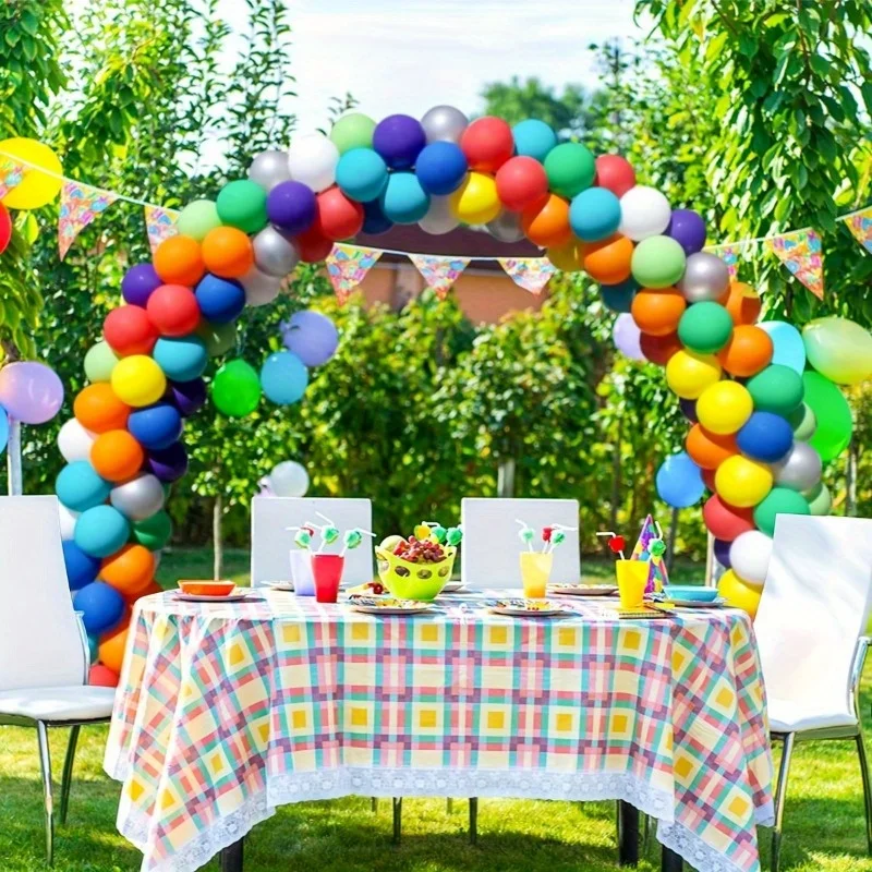 50/100 قطعة من مشابك البالونات متعددة الأغراض وأبازيم دعم القوس - أدوات عقد بسيطة لتزيين شكل الزهور، لعيد الميلاد #6