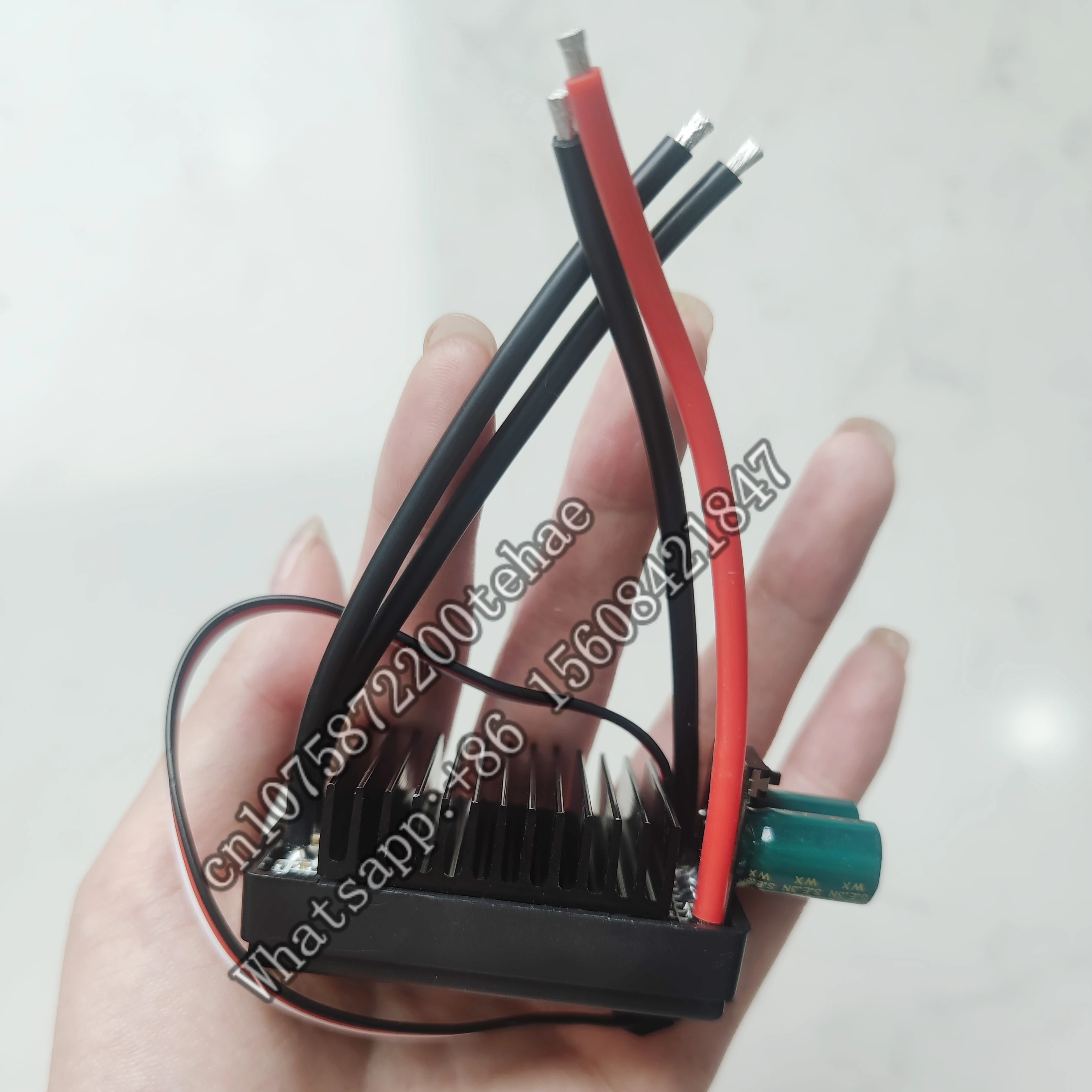 Etrum 24V Brushed Electric Speed Controller 100A 640A 12V-24V High Power Bidirectional ESC