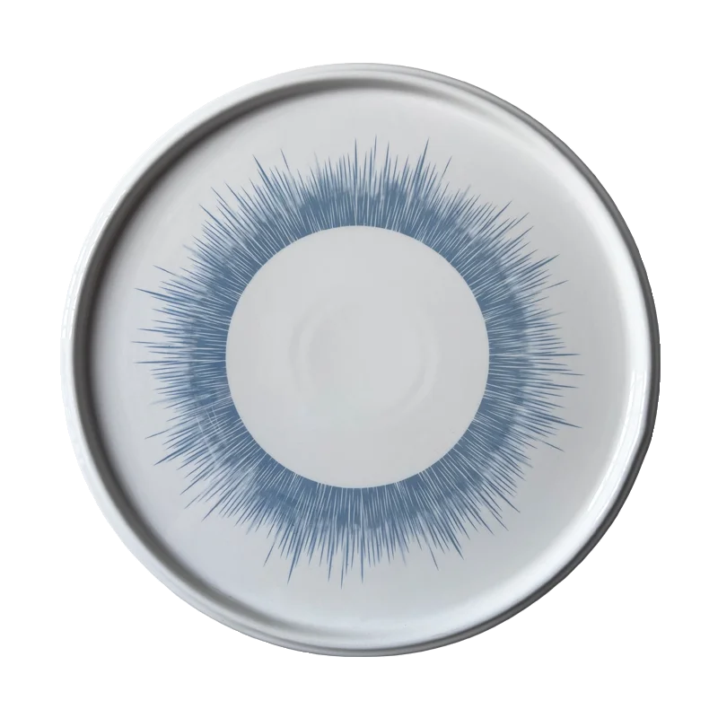 Ceramic Round Baking Tray Home Shallow Dish Hotel Restaurant Artistic Conception Vegetable Beef Plate Spaghetti Plate Tableware