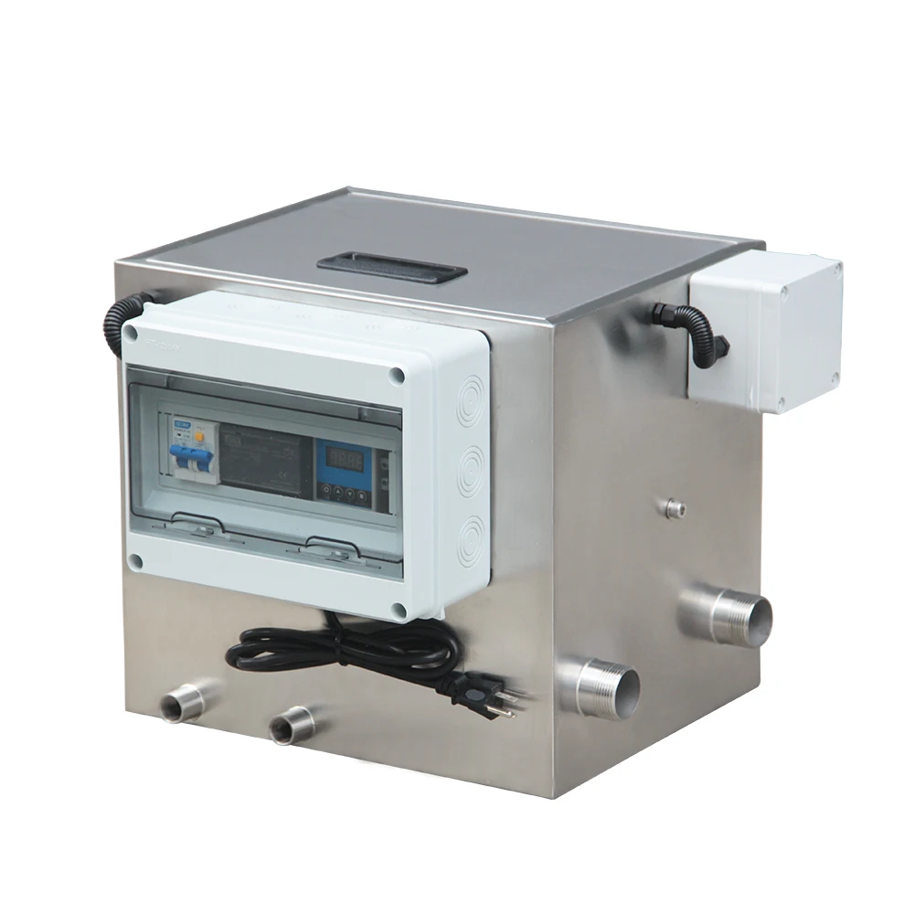 

Cowater Automatic Rotating Stainless Steel Rotary Drum Filter Water Treatment Machine for Koi Ponds Fish Tanks Factory 220V