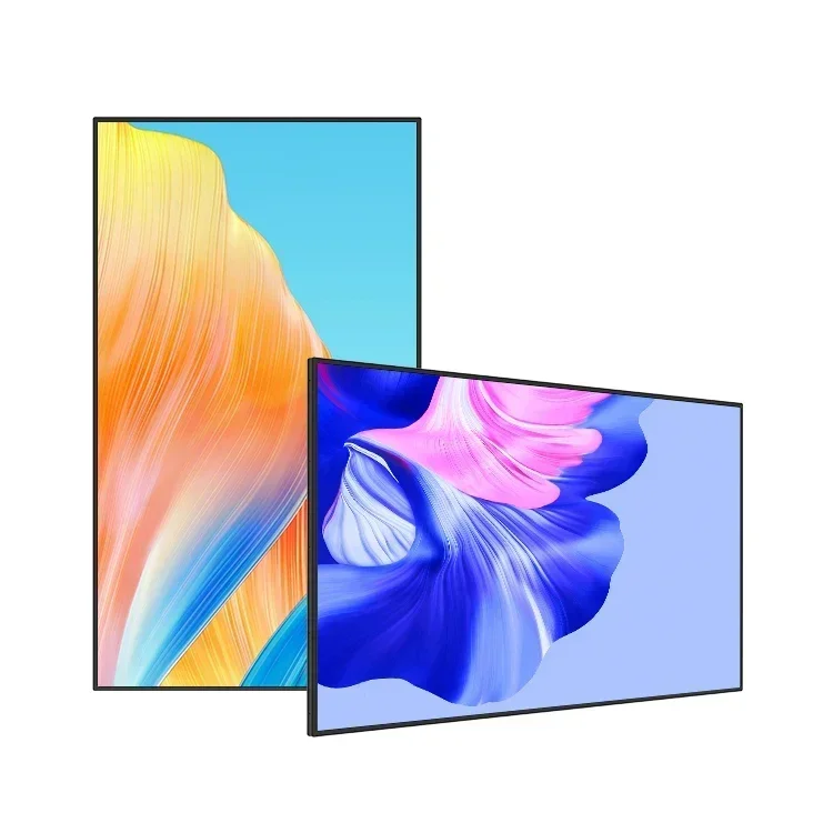 New Sales Slim LCD Advertising Board Display 43 Inch Wall Mount Digital Signage and Display Advertising MachineClar
