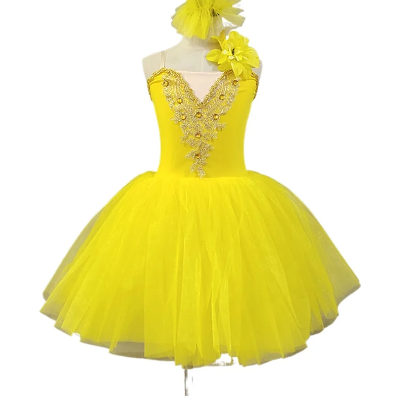 Nieuwe Meisjes Balletdansrok Voor Kinderen Professioneel Balletkostuum Tutu Rok