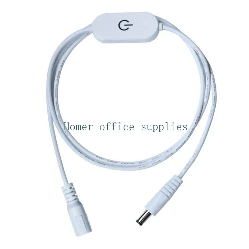 K43B Touch Dimmer Power Extension Cable for Cabinet Display Desk Lighting