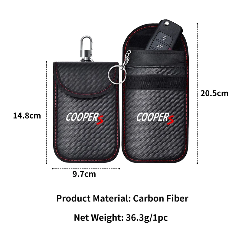 MINI Cooper JCW WORKS R55 R56 F55 F56 R57 R58 R59 R60 R50 R53 R52 Clubman用 車の鍵収納バッグ オートキーティンヤーオーガナイザーボックス