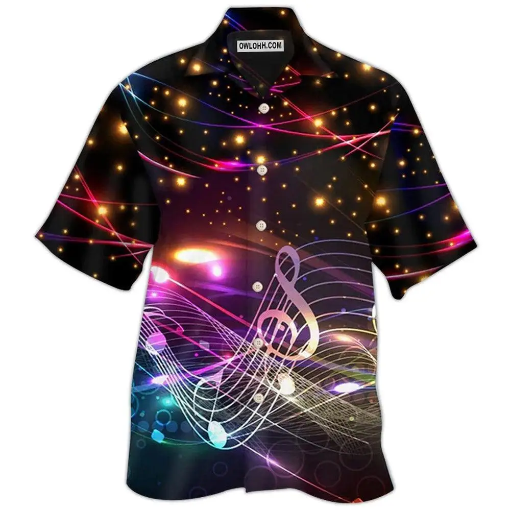 

New Men's Halloween Party Shirts Colorful Stars Stage Button Shirts Creative Hawaiian Style Summer Streetwear Cuban Shirts