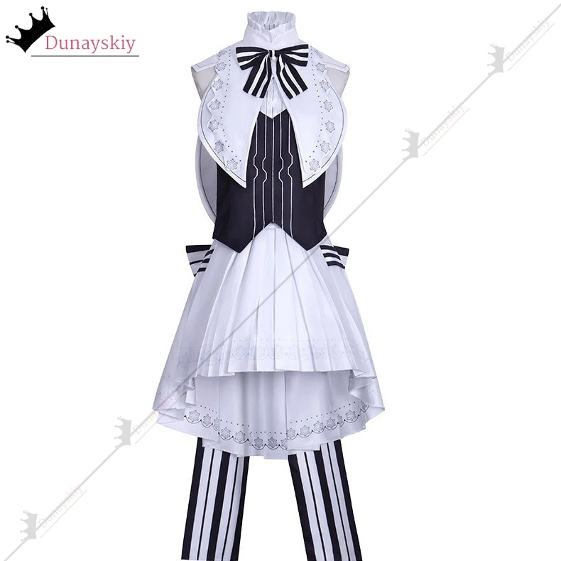 MIKUUU تأثيري سيمفونية 2025 تأثيري حلي الموسيقار لوليتا فستان فتاة امرأة فساتين أنيمي وتتسابق شعر مستعار الدعامة لعب الأدوار الدعاوى