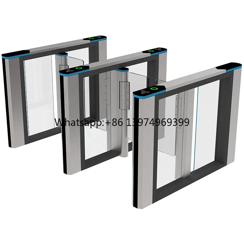 Anti-tailgating Turnstile Bi-directional Swing Gate School Dormitory Access Gate