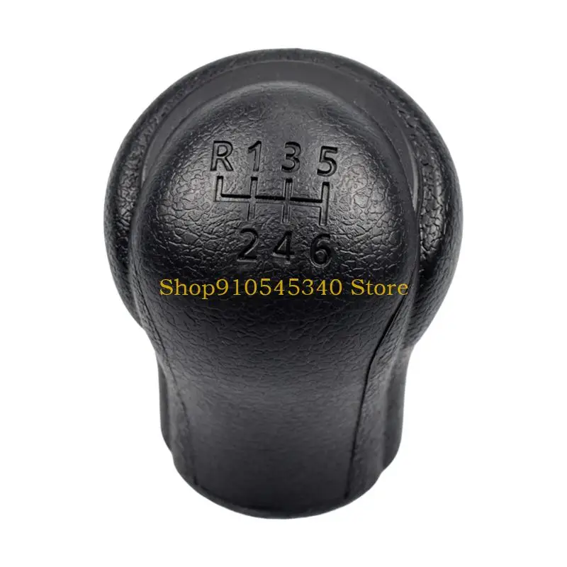 U2JA Gear Shifter Handle for Cabin Repair, Black ABS Manual Control Knob for Daily Driving Interior Use Tasks