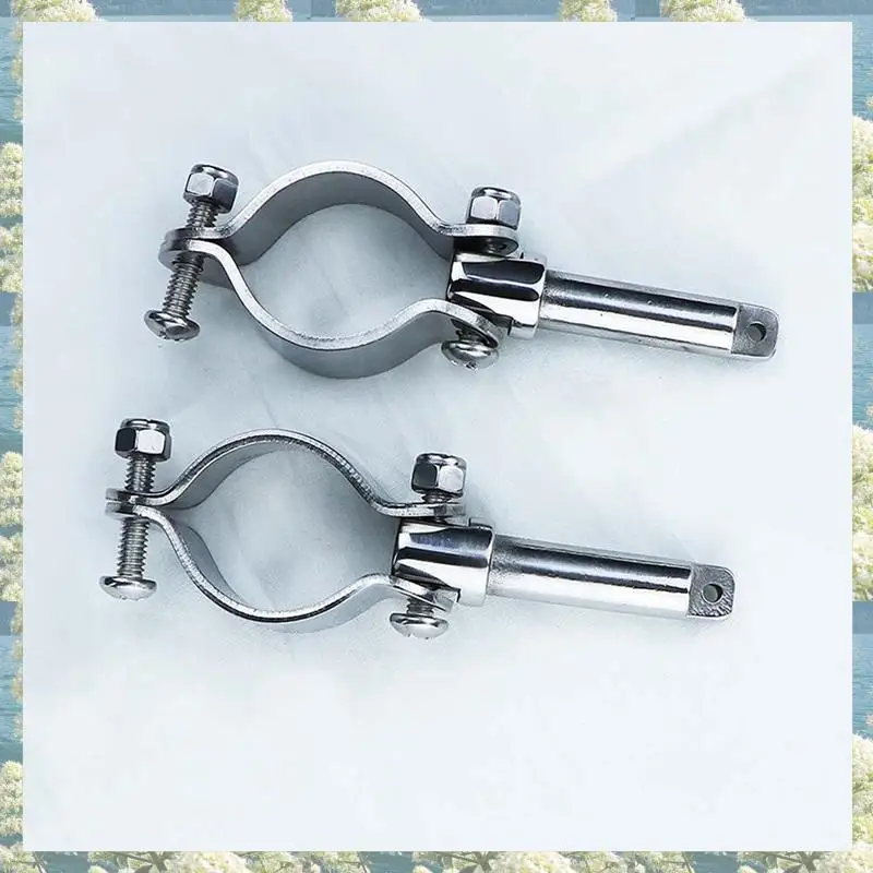 

Boat Stainless Steel Row Lock Side Mount Line Oar Lock Socket Marine Yacht (4 Pack)