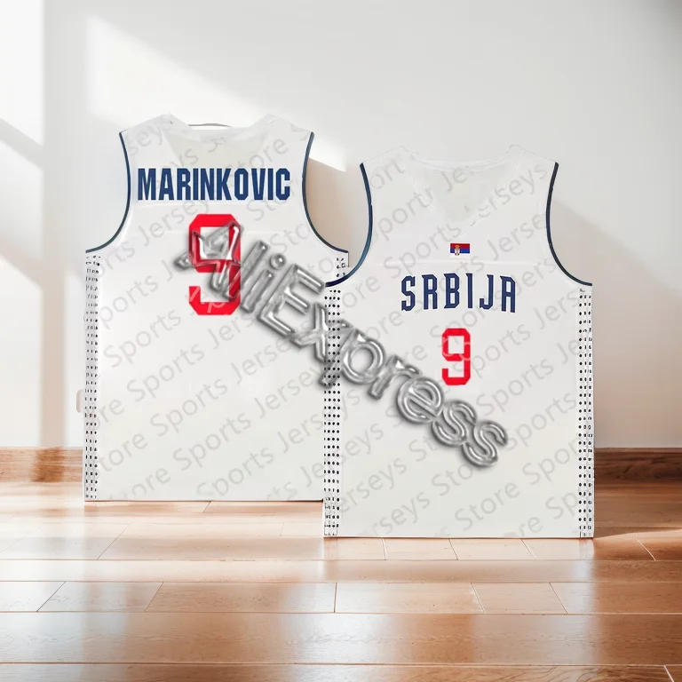 

MOTOSerbiamen basketball jersey 2024 new style summer basketball sports sleeveless vest jersey Tshirt boy basketball jersey vest