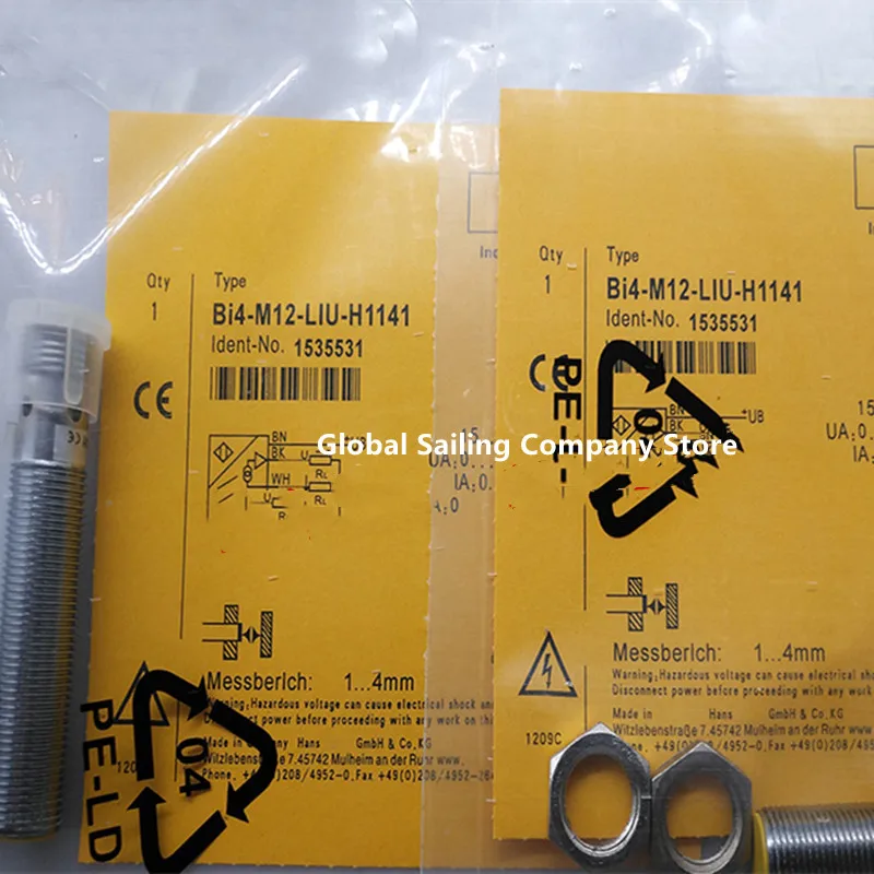 

2PCS New Simulation sensor BI2-M12-LIU-H1141 BI4-M12-LIU-H1141 NI4-M12-LIU-H1141