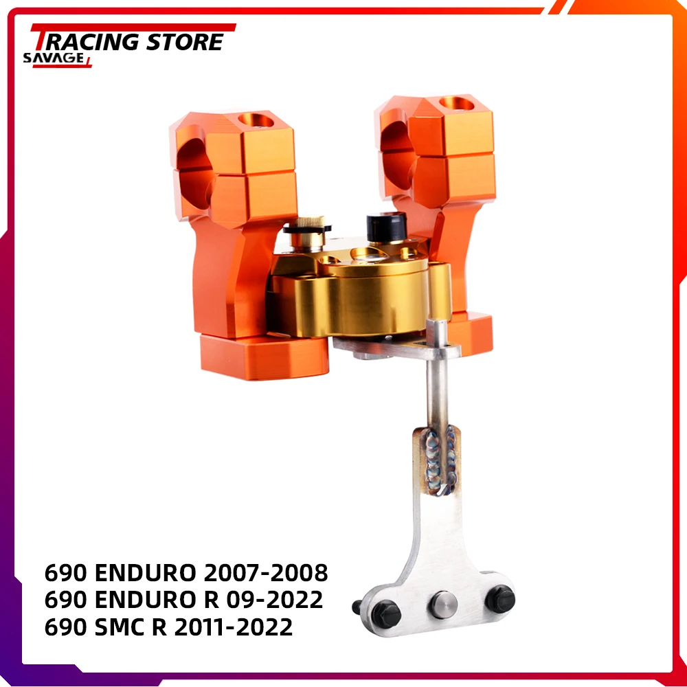 Motorcycle Steering Damper Stabilizer For 690 SMC R 690 Enduro R Steering Stabilizer Reversed Safe 690 Motorcycle Accessories