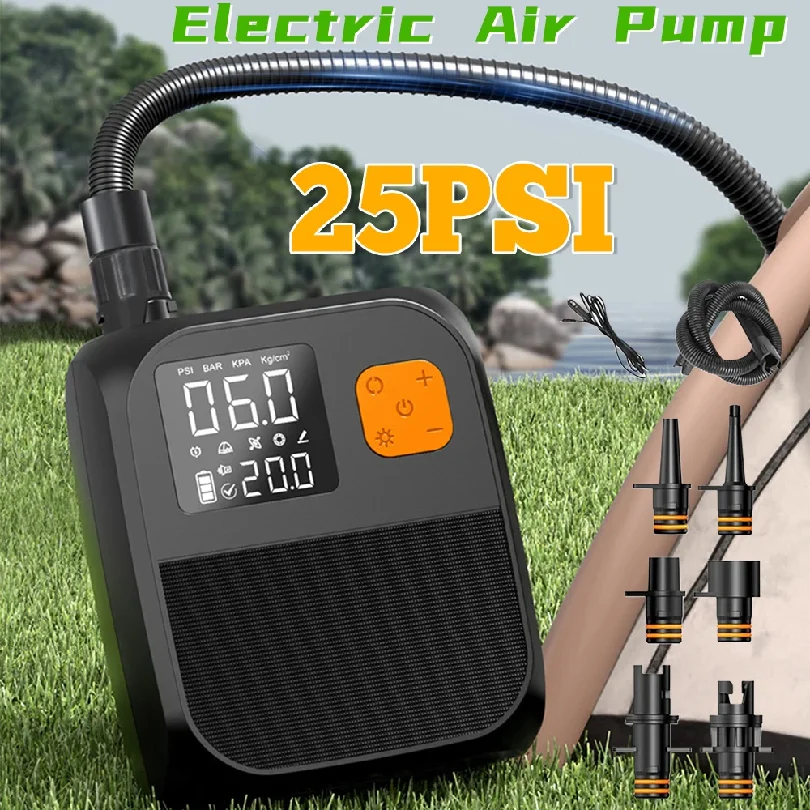 Bomba de Inflado Eléctrica par - Inflatable Boat Electric Pump reseña y precio