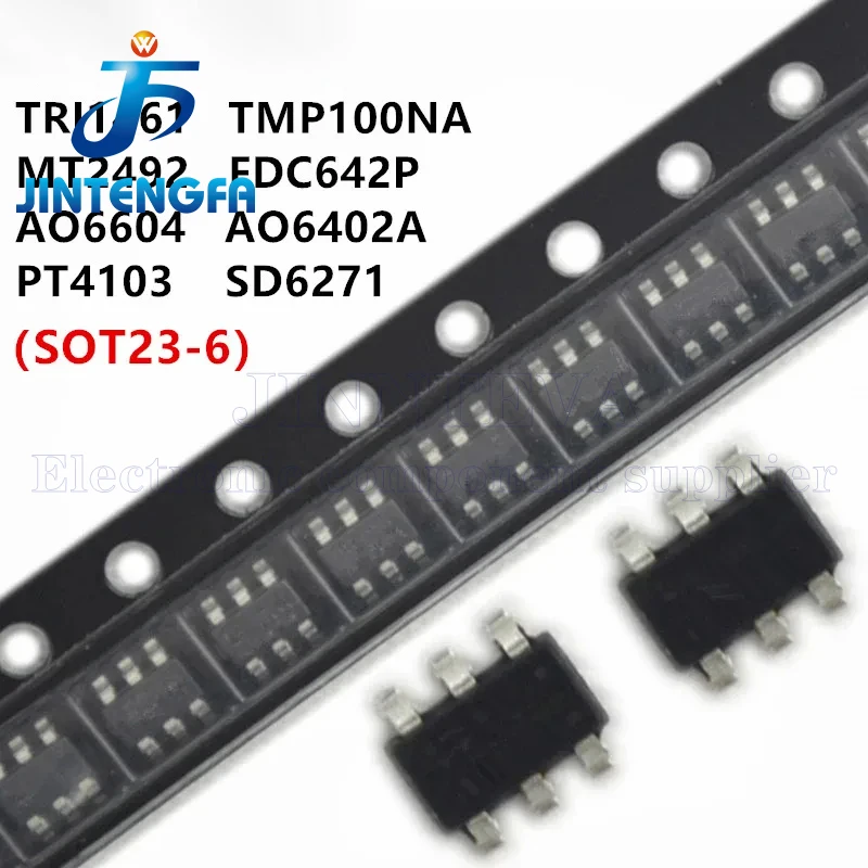 50PCS MT2492 SOT23-6 A616** 2A Output Current 4.5V-16V Input 600kHz High Efficiency 96% Synchronous Step-Down Converter SMD IC