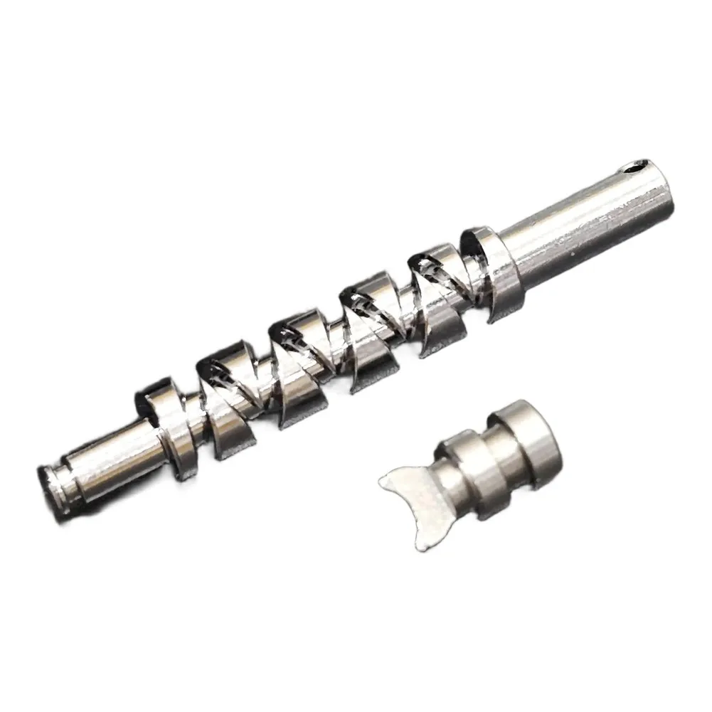 For WOLF For Cyclone Baitcasting Reel Maintenance Kit Twists Shaft Half Moon Pin Cap Stainless Steel Plastic Parts