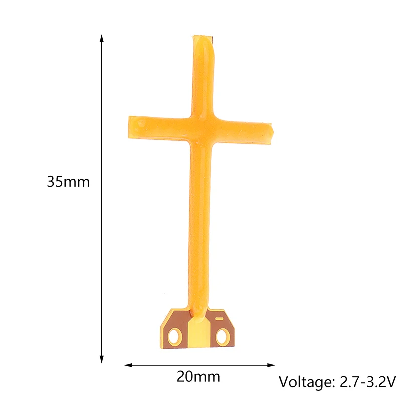 DIY Bulb Accessories 3V LED Edison Flexible Cross Filament Candle Diode Holiday Party Bar Decoration Atmosphere Light