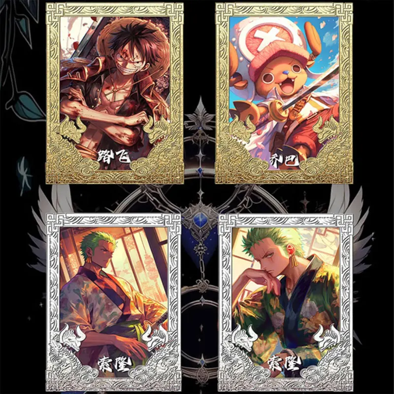 Najnowsza hurtowa karta kolekcjonerska Gouhuo One Piece Diamond Card Cartoon Booster Box Luffy Sanji Nami TCG Popularny handel CCG