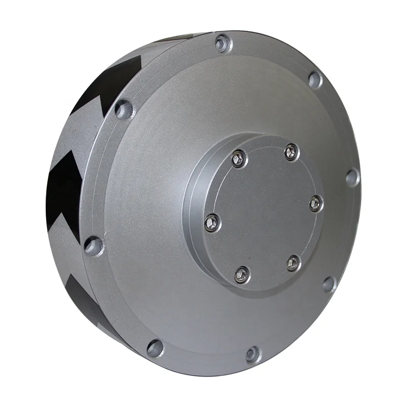 3kW Low RPM Axial Flux Coreless Permanent Magnet Generator for Vertical Wind Turbine