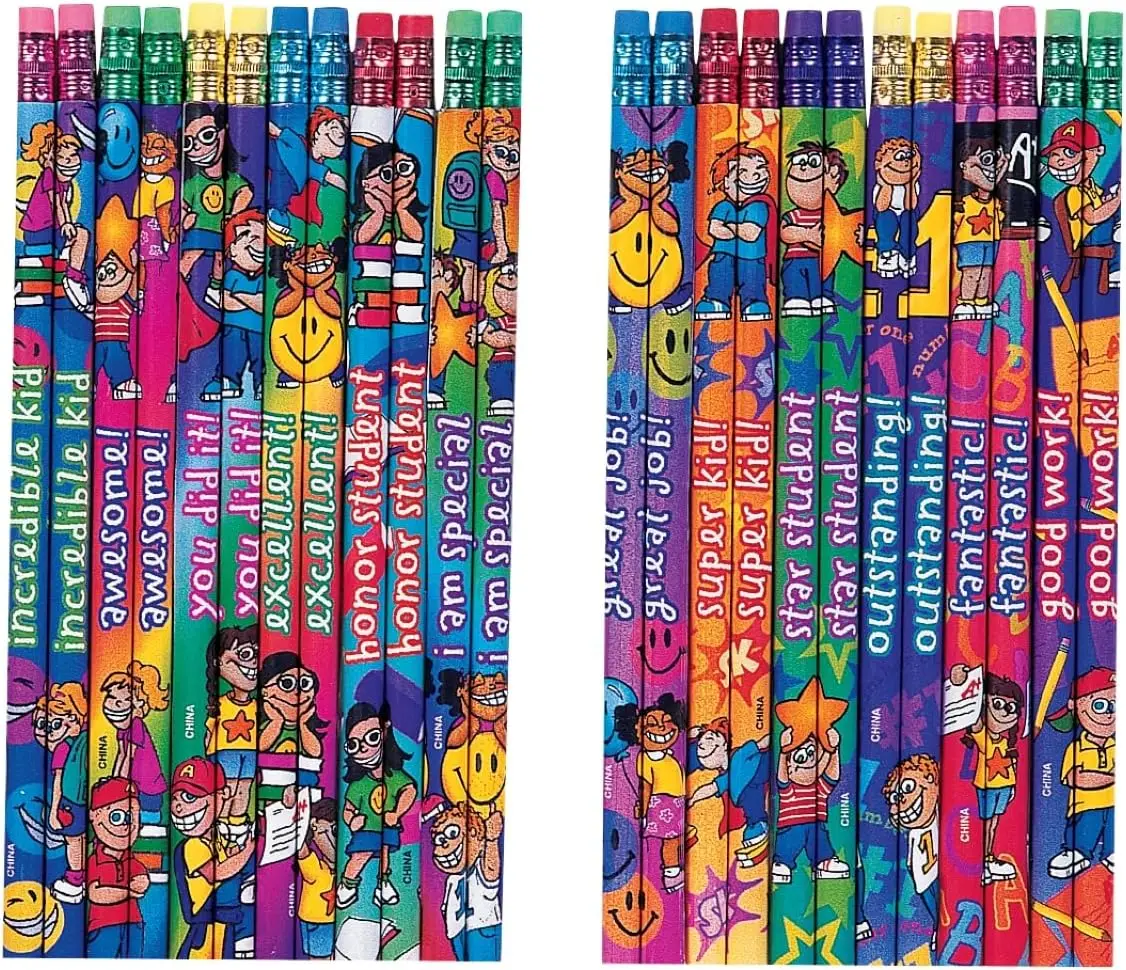 

Карандаши премиум-класса №2 для детей, упаковка 144 шт. – идеально подходят для школы и домашних заданий