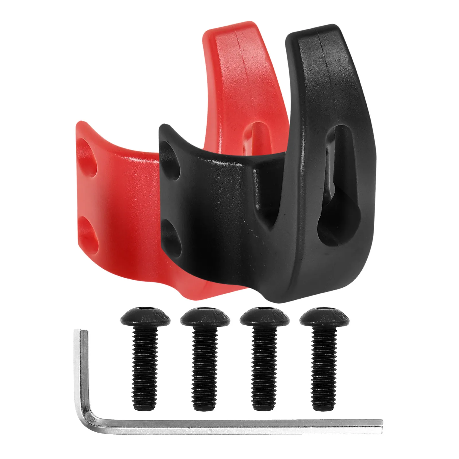 

1Set Electric Scooter Hook Sturdy Plastic Front Bag Hanger Heavy Duty Carrying Hook Accessory Compatible for Ninebot Maxg30