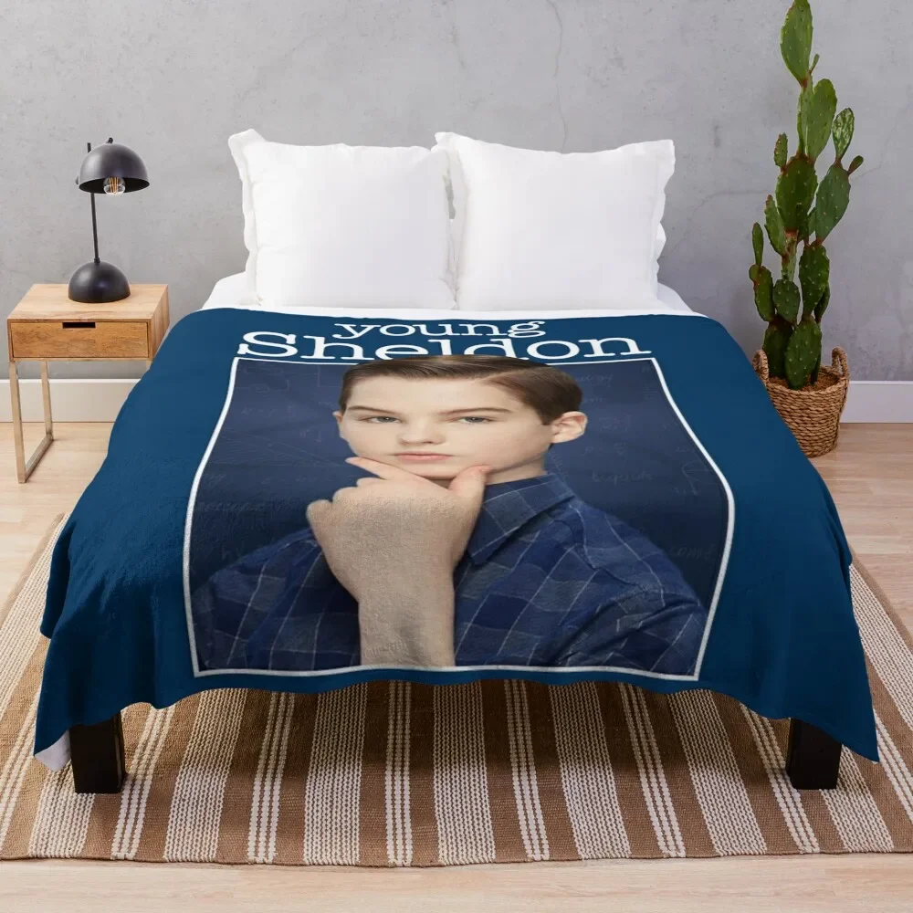 

YOUNG SHELDON Throw Blanket Fluffys Large Luxury Designer Blankets