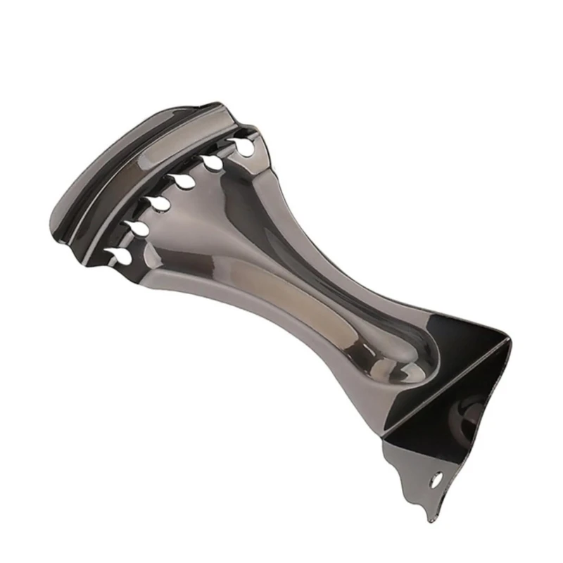 Handcrafted 6 String Round Head Guitar Tailpiece With Ergonomic Grip Design metal texture For Various Music Styles