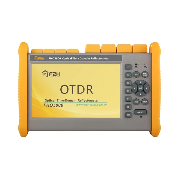 

[grandway Original]OTDR EXFO FHO5000 D26 Single Mode OTDR 1310/1550nm 26/24dB 100km Built-in Power Meter,VFL, Touch Screen IOLM