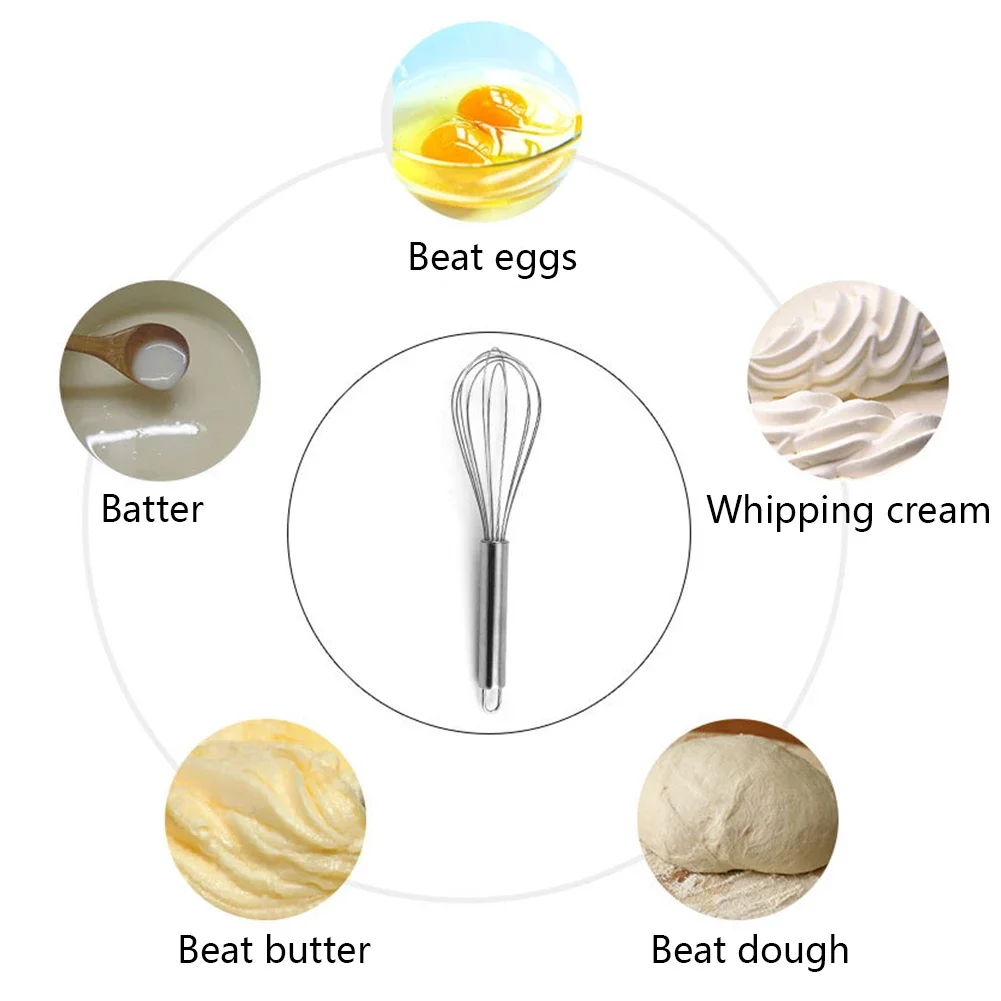 Xiaomi Stainless Egg Beater Semi-Automatic Egg Tools Egg Stiring Cream Whisk Manual Mixer Household Kitchen Baking Accessories