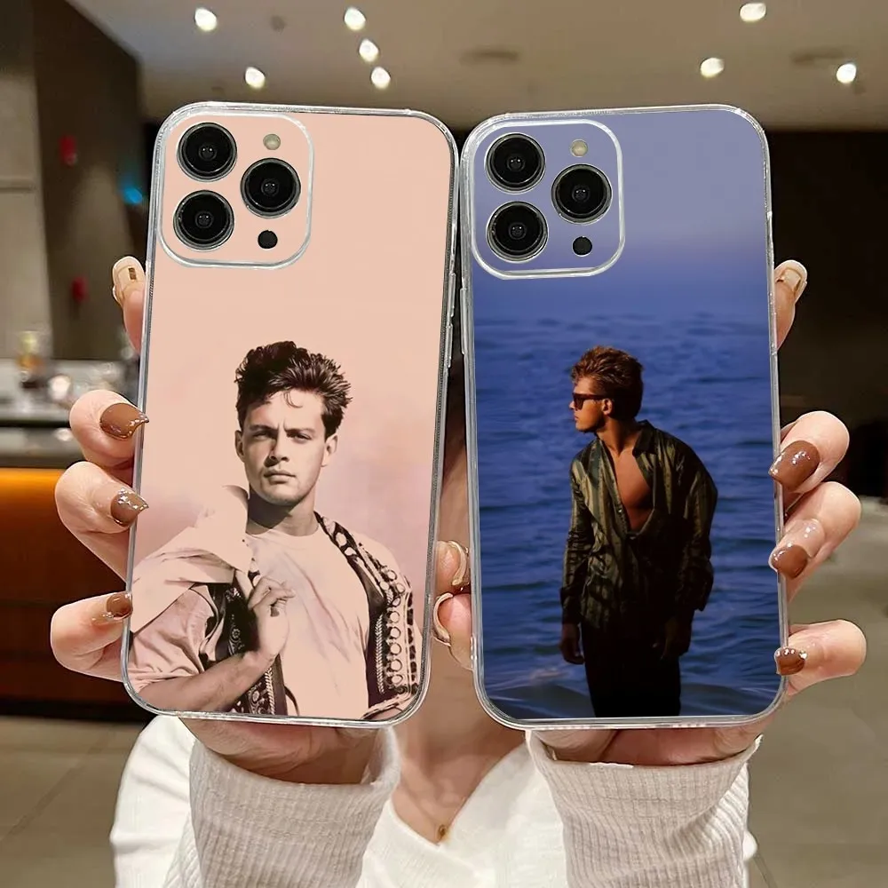 Singer L-Luis Miguel Phone Case For iPhone 16,15,14,13,12,11 Plus,Pro,Max,XR,XS,X,7,8 Plus,SE,Mini Transparent Silicone Soft