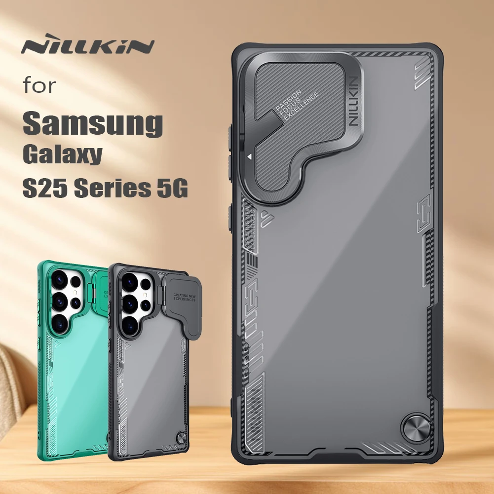 for Samsung Galaxy S25 Ultra 5G Nillkin Case iceblade Prop Camera With Stand Protection Back Cover for S25 Ultra