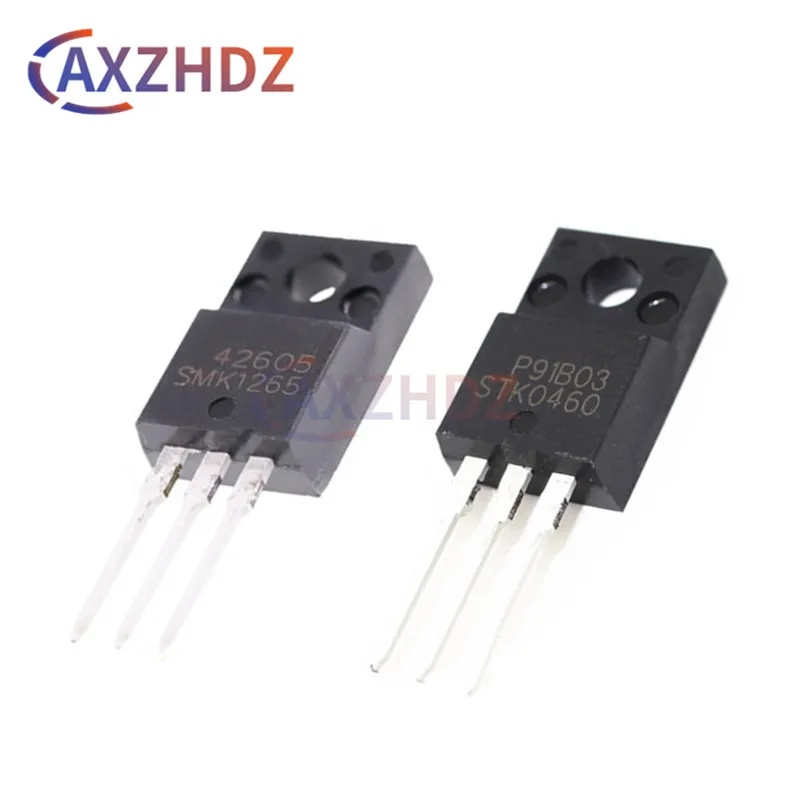 10PCS TO-220F SMK0460 SMK0765 SMK1265 STK0460 4N60 4A 600V 7N65 7A 650V 12N65 12A DIP N-channel MOSFET Transistor